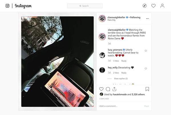 МОДНИЯ СВЯТ В ПОДКРЕПА НА ПАРИЖКАТА СВЕТА БОГОРОДИЦА