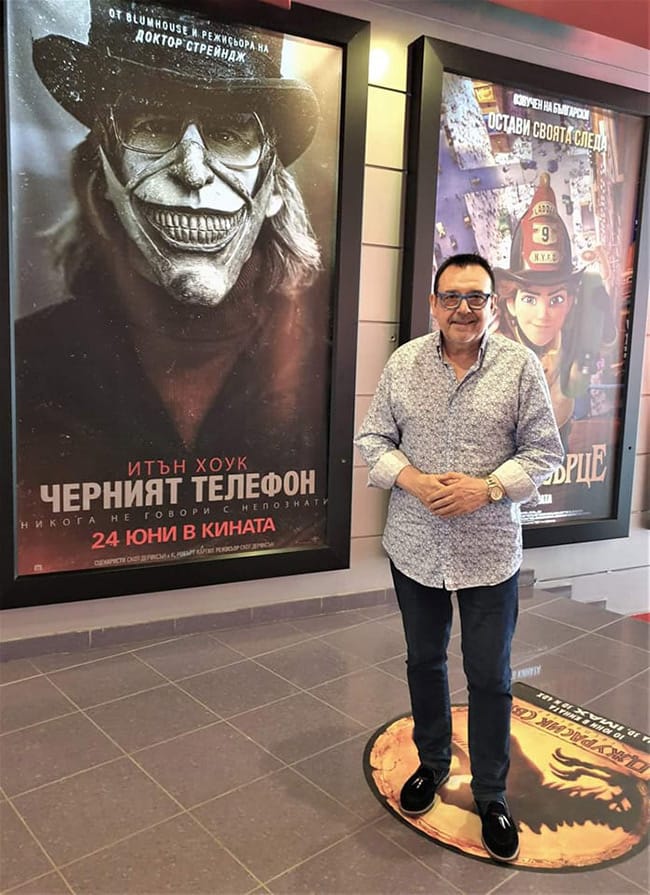 Постер на филма „Черният телефон“