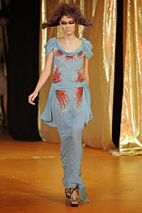 Модели на Джон Галиано, колекция есен-зима 2008-2009
