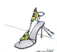 Модни скици и рисунки на Станислав Петров