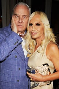 Маноло Бланик и Донатела Версаче