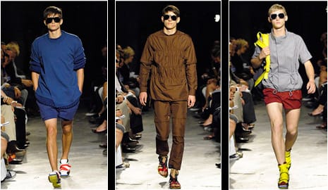 Иновативни модели от колекцията пролет- лято 2007 на Раф Саймънс