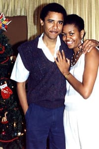 Мишел и Барак Обама все още неженени