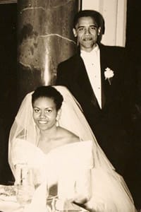 Мишел Обама като булка