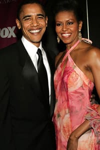 Мишел и Барак Обама на наградите „Фокс”
