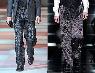 Панталонът, обект на скандала между Армани и Долче и Габана