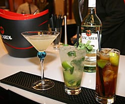 Най-известните Бакарди коктейли - „Daiquiri”, „Mojito” и „Cuba Libre”