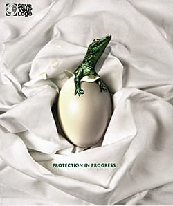 Постер на кампанията “Спаси твоето лого” 