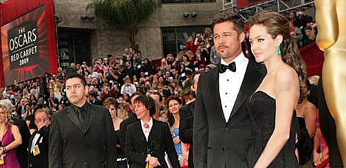 Номинираните за “Оскар” Анджелина Джоли и Брад Пит преди 81-та церемония по връчването на филмовите награди
