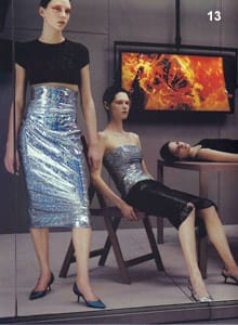 Модели на Долче и Габана ( детайл), 1999 г.