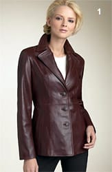 1.Вталеното сако подчертава женствения силует.