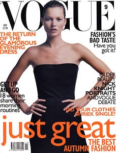 Британската манекенка се е появявала 24 пъти на корицата на британското издание на сп. “Вог”