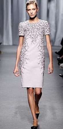 Карл Лагерфелд заедно с новите си модели