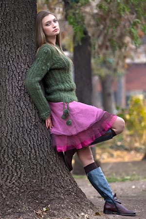 нестандартна мода със стил