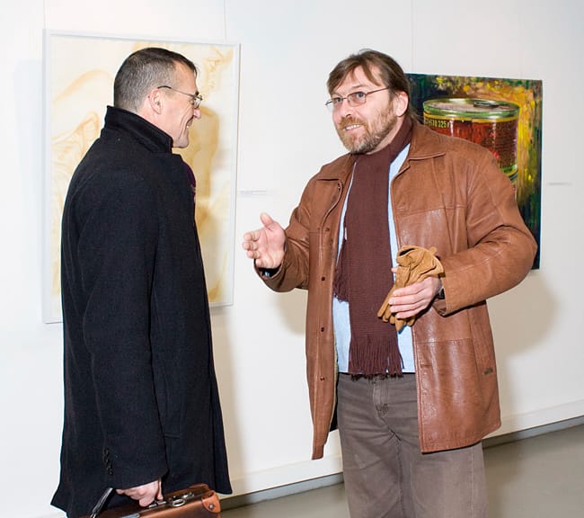 нова живопис в действие