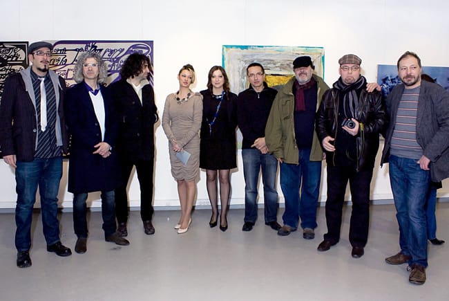 нова живопис в действие