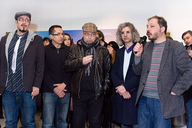 нова живопис в действие