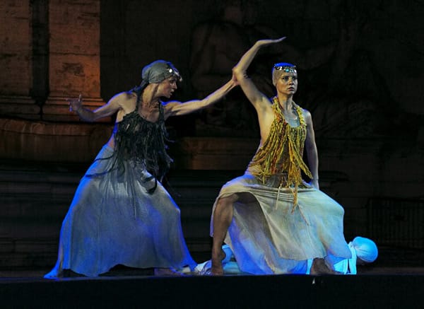 Моменти от спектакъла „Герман”