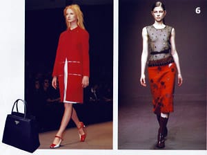 Модел на Жил Зандер за “Прада”