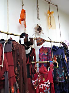 Интериорът на бутик Маго