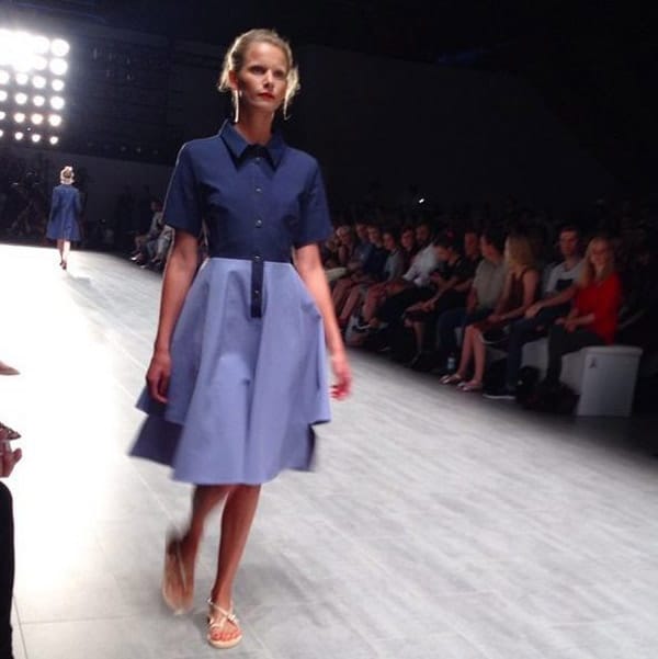 Berlin Fashion Week 2014 от първия ред