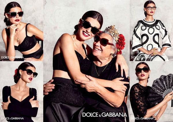 Бианка Балти отново е лице на „Долче и Габана”
