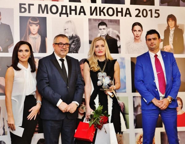 АКАДЕМИЯТА ЗА МОДА ОТЛИЧИ НАЙ-СТИЛНИТЕ БЪЛГАРИ С ПРИЗА БГ МОДНА ИКОНА 2015