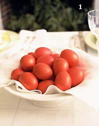 Червените яйца са символ на здраве, плодородие и успех