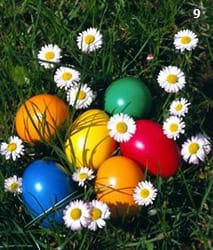 Великденските яйца са много пъстри