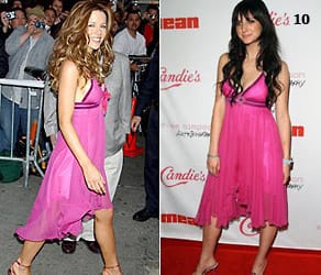 Кейт Бекинсейл и Ашли Симпсън