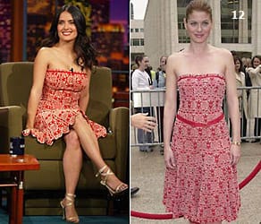 Салма Хайек и Дебра Месинг