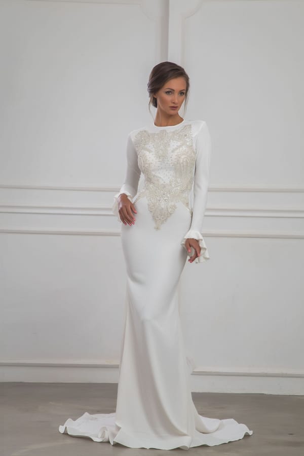 Зимната сватбена рокля е още по-красива