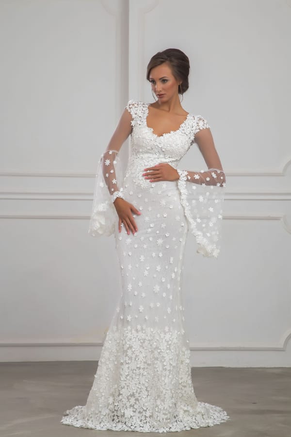 Зимната сватбена рокля е още по-красива