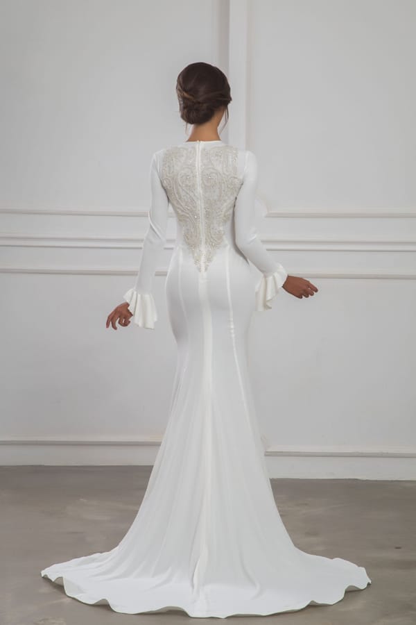 Зимната сватбена рокля е още по-красива