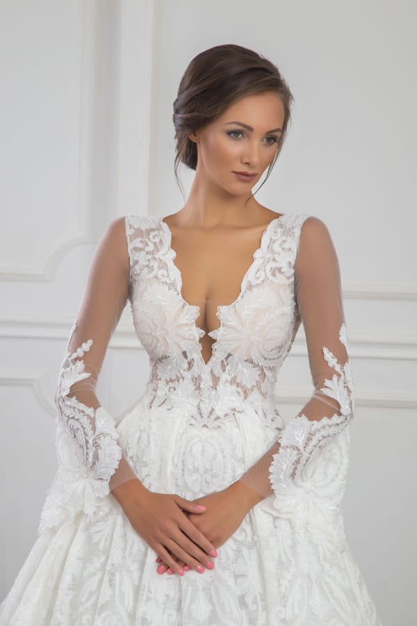 Зимната сватбена рокля е още по-красива