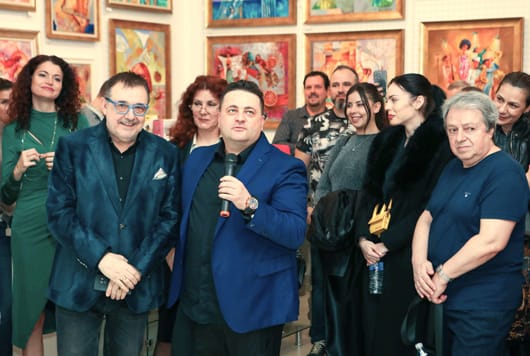 Вили Николов представи най-голямата си изложба