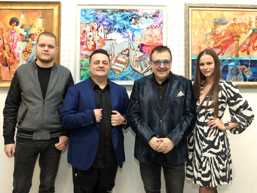 Вили Николов представи най-голямата си изложба